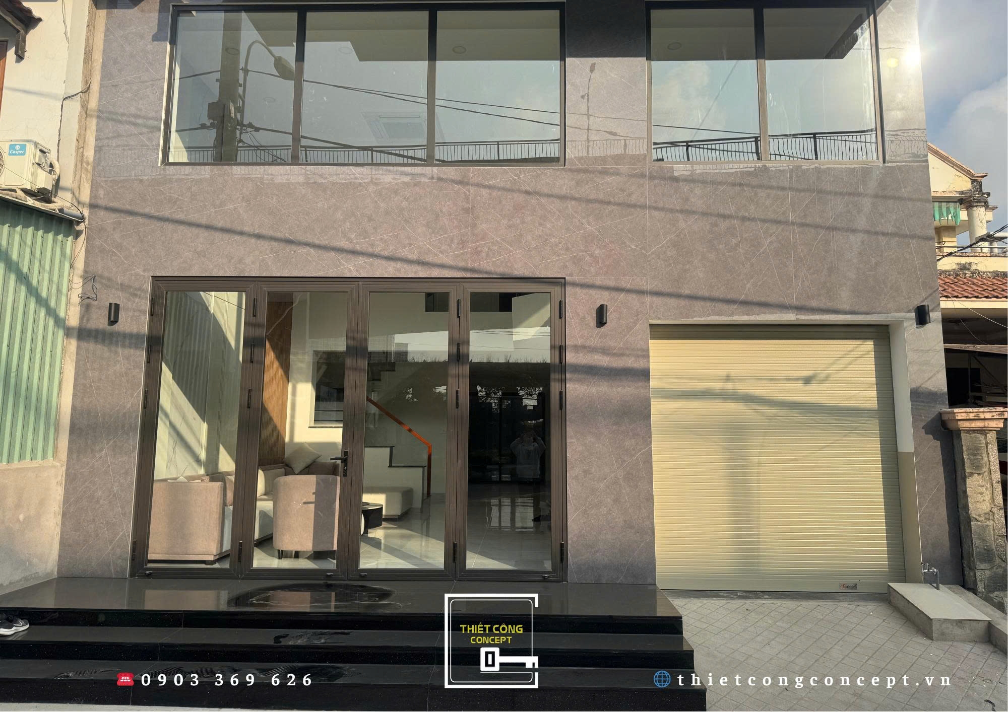 MẪU ĐÁ ỐP MẶT TIỀN & ĐÁ SẢNH TAM CẤP TẠI QUOC'S HOUSE 2025