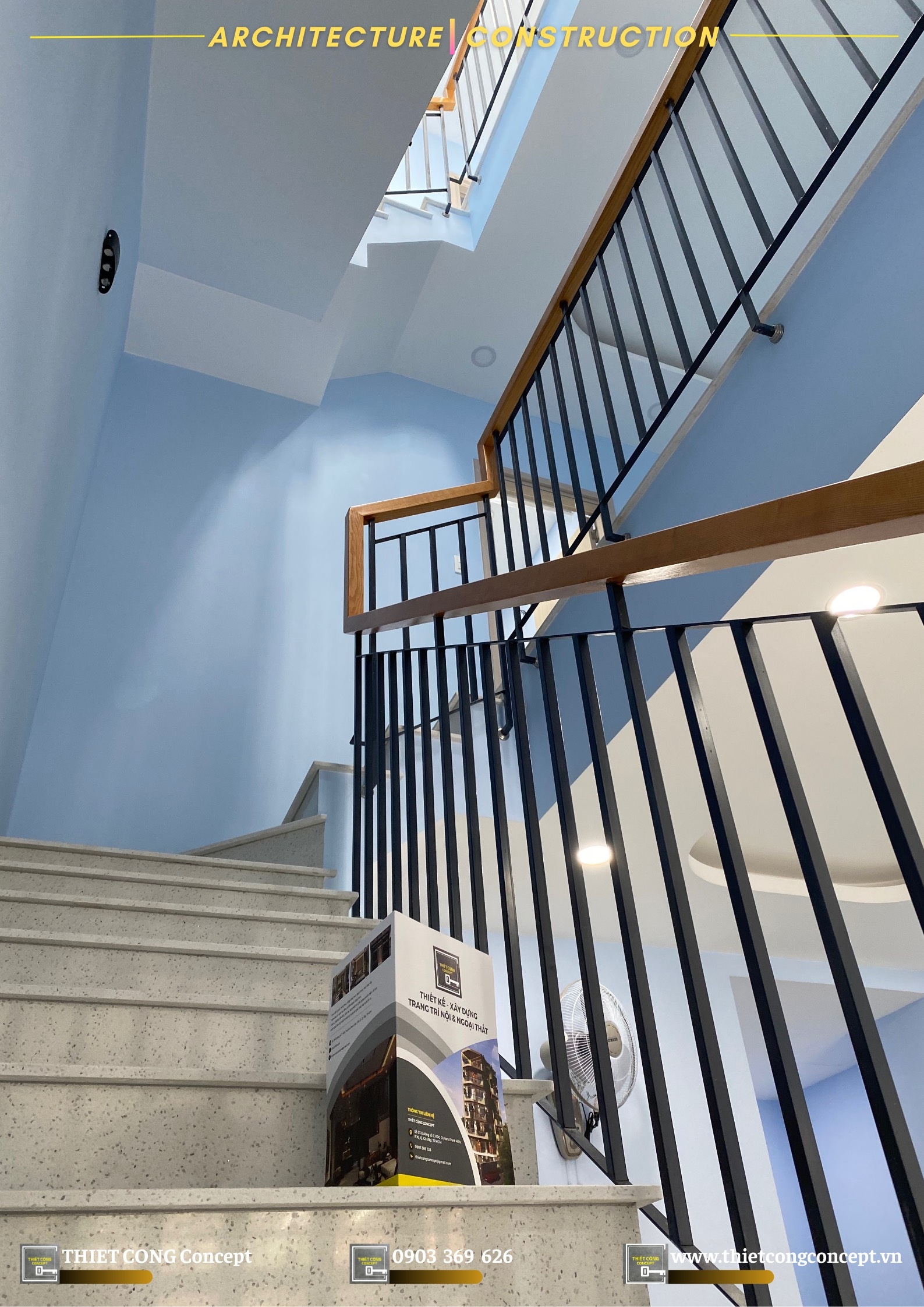MẪU LAN CAN CẦU THANG TẠI THUY'S HOUSE 2024