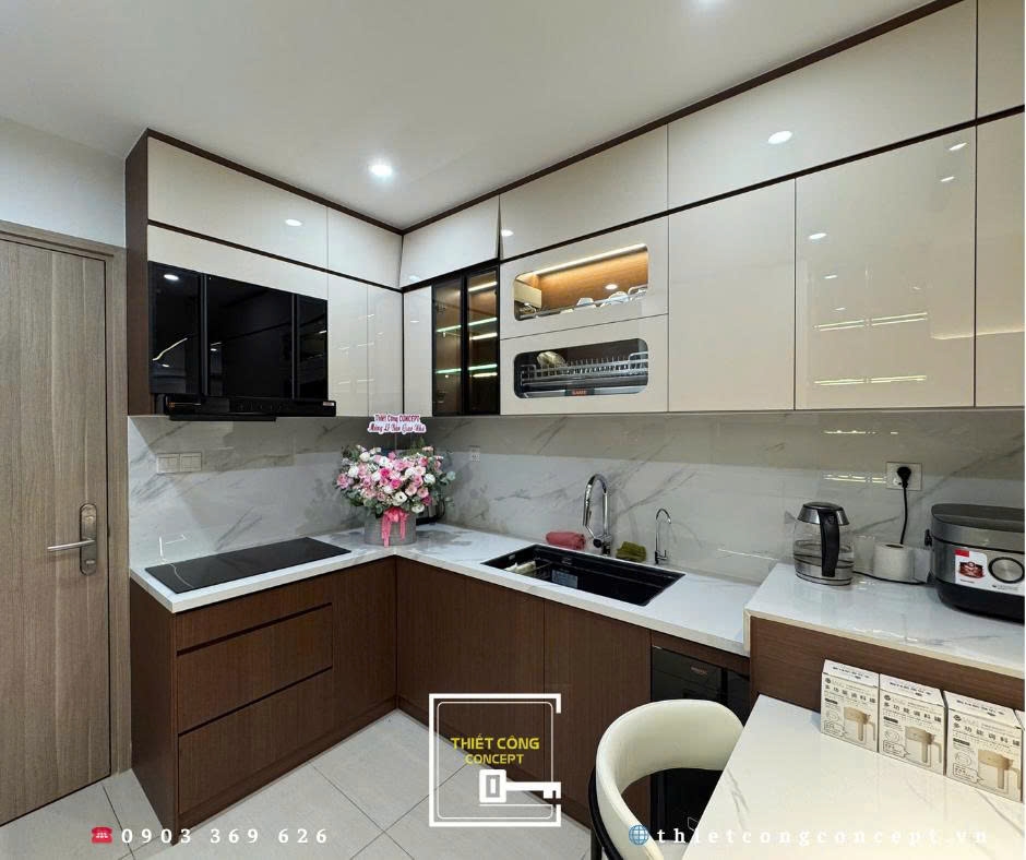 MẪU TỦ & ĐÁ BẾP TẠI CĂN HỘ LISA'S HOUSE 2025