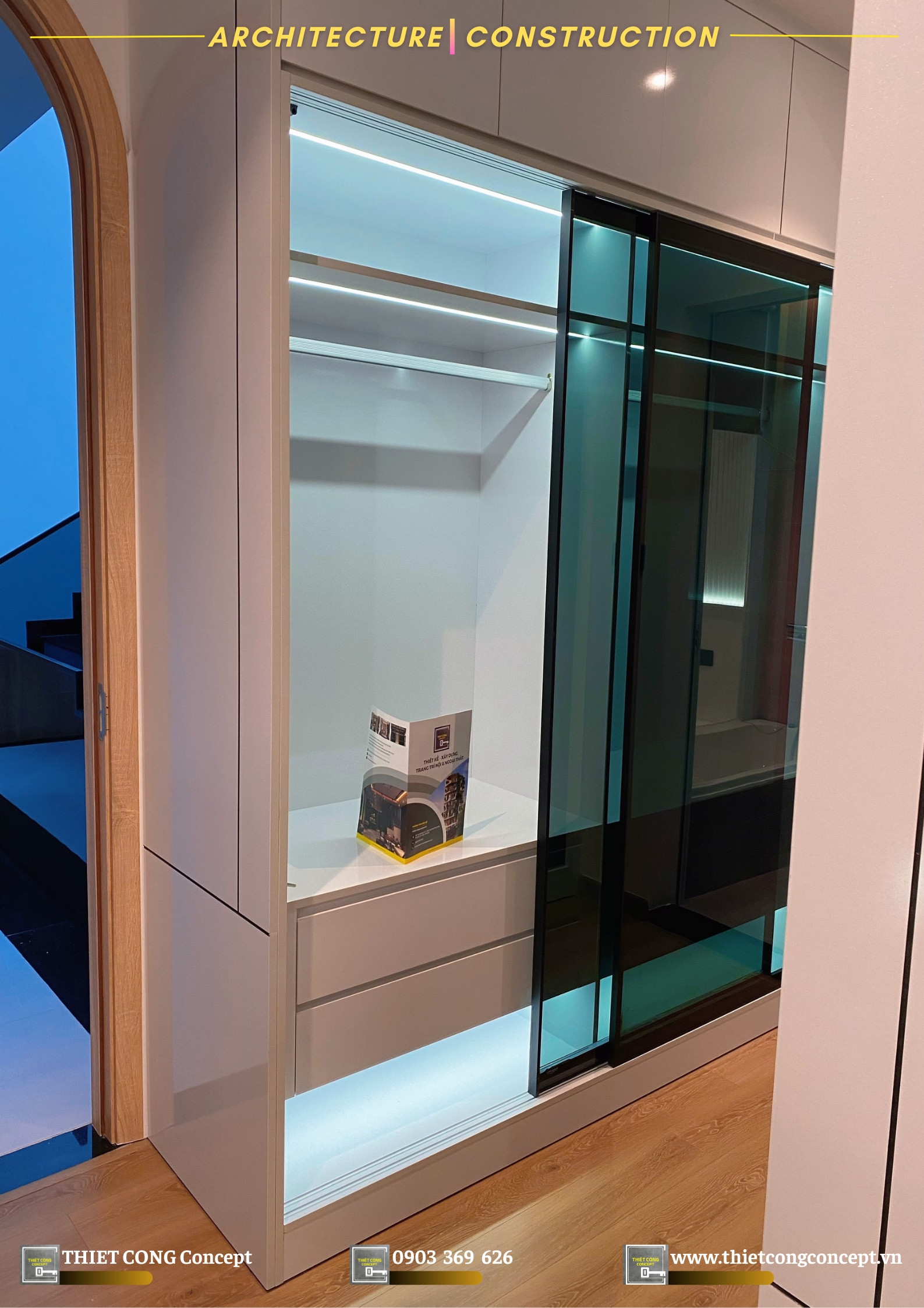 MẪU TỦ QUẦN ÁO TẠI QA'S HOUSE 2024