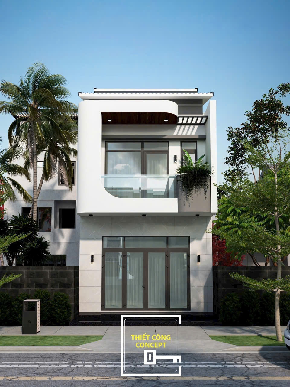 MẪU NHÀ ĐẸP 5X20 - 1 TRỆT 1 LẦU - XU HƯỚNG THIẾT KẾ HIỆN ĐẠI