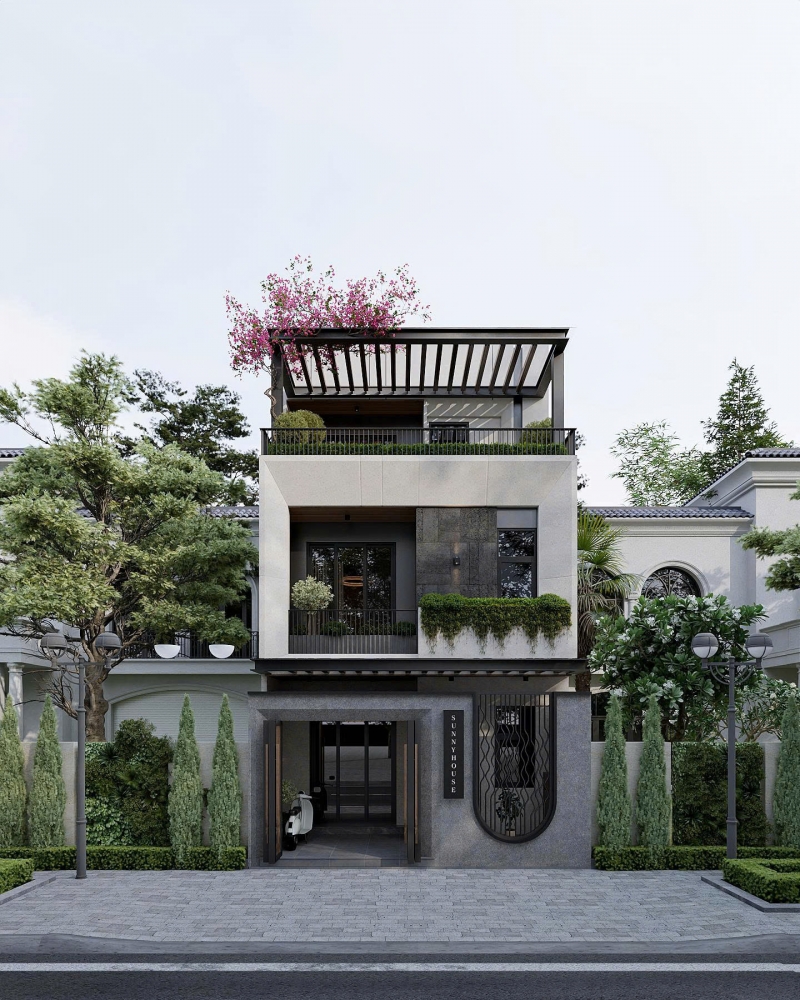 MẪU THIẾT KẾ NHÀ PHỐ HIỆN ĐẠI VAN'S HOUSE - TÂN BÌNH - T11/2025