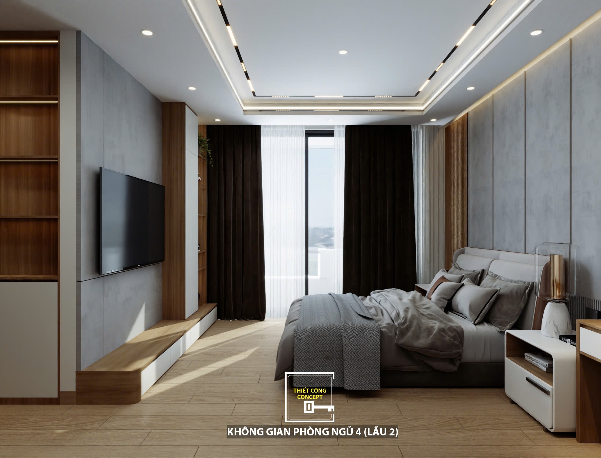 MẪU THIẾT KẾ PHÒNG NGỦ ĐẸP - NỘI THẤT CAO CẤP - DẪN ĐẦU XU HƯỚNG