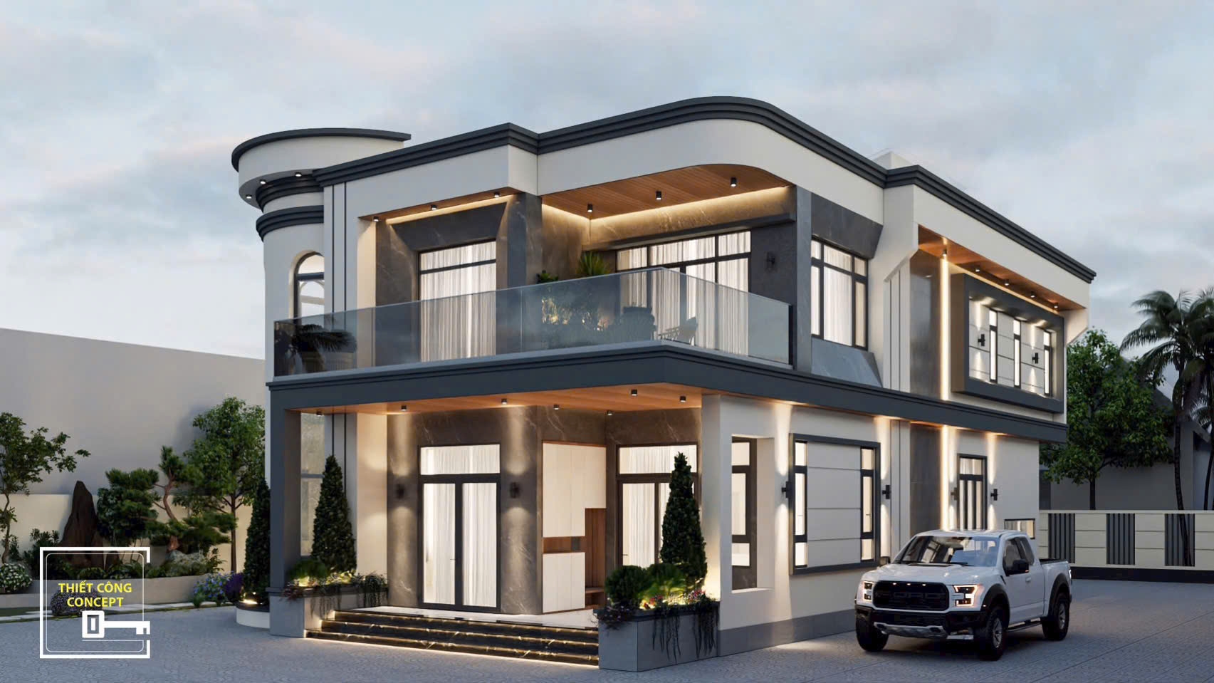 PHƯƠNG ÁN THIẾT KẾ BIỆT THỰ PHONG CÁCH HIỆN ĐẠI - TOAN VILLA 2026 - TCC BÀ RỊA VŨNG TÀU