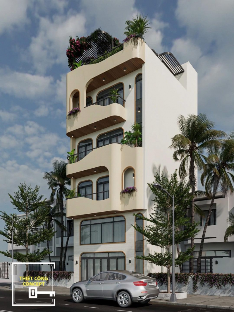 PHƯƠNG ÁN THIẾT KẾ NHÀ PHỐ PHONG CÁCH HIỆN ĐẠI THUY'S HOUSE 2026 - TCC GÒ VẤP 