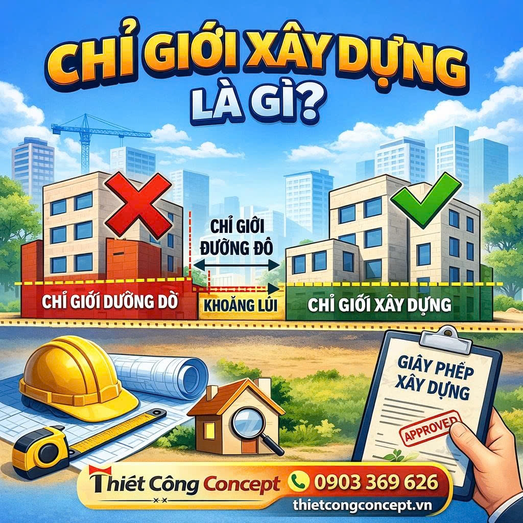 Chỉ Giới Xây Dựng Là Gì? Quy Định Mới Nhất Gia Chủ Cần Biết Trước Khi Xây Nhà