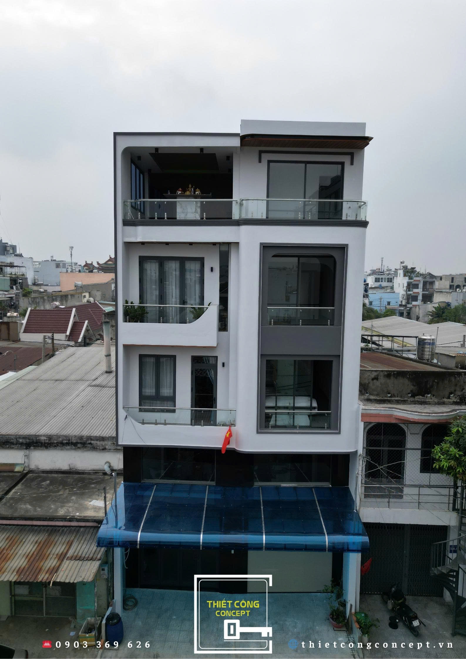 HÌNH ẢNH THỰC TẾ CÔNG TRÌNH NHÀ PHỐ HIỆN ĐẠI MAI'S HOUSE - TCC BÌNH TÂN
