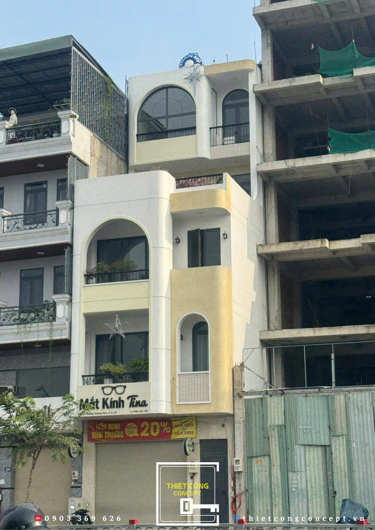 HÌNH ẢNH THỰC TẾ CÔNG TRÌNH NHÀ PHỐ HIỆN ĐẠI TAN'S HOUSE - TCC GÒ VẤP