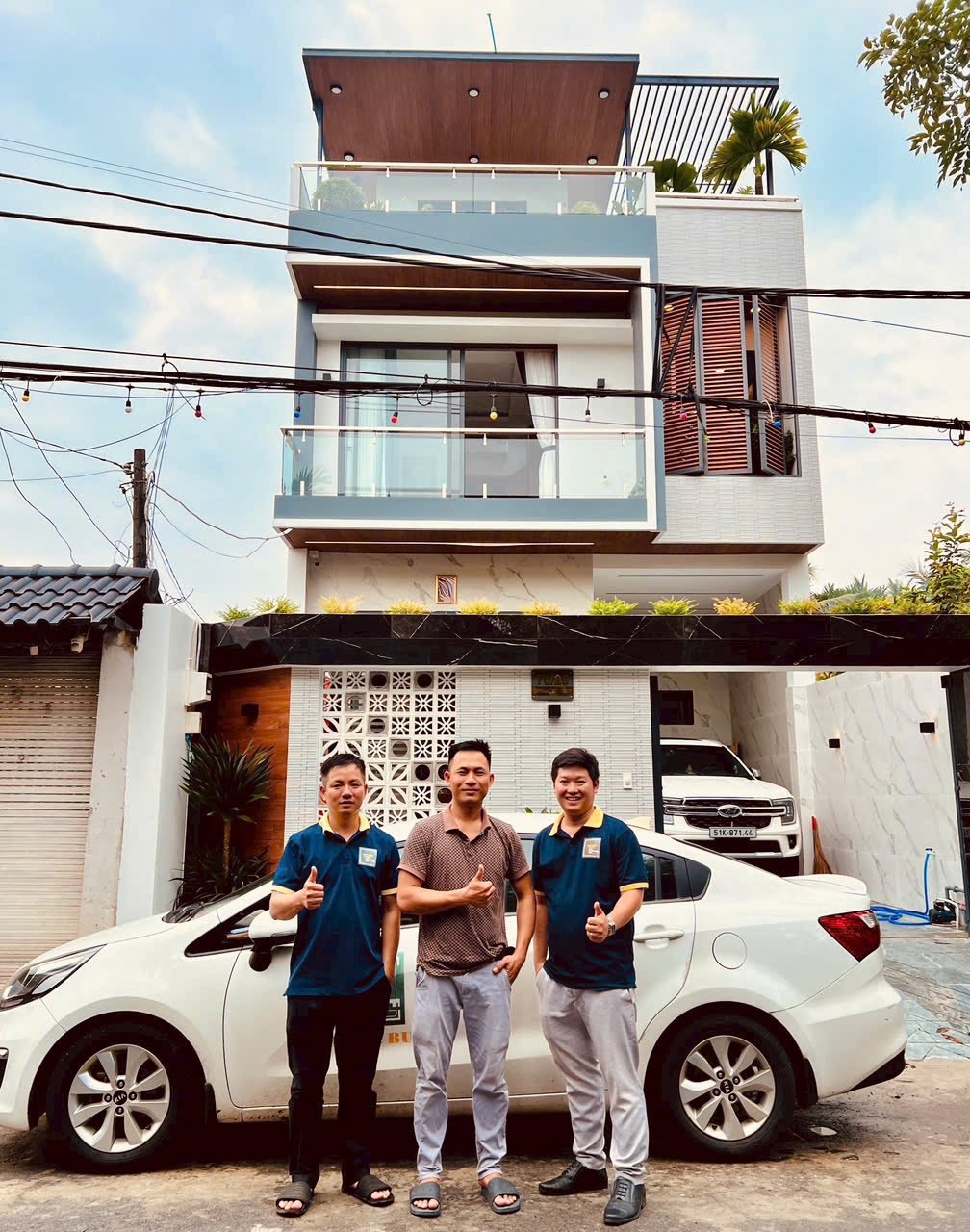 HÌNH ẢNH THỰC TẾ CÔNG TRÌNH NHÀ PHỐ TAY'S HOUSE - HÓC MÔN