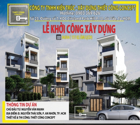 KHỞI CÔNG XÂY DỰNG MANH’S HOUSE 2026 – KHỞI ĐẦU HÀNH TRÌNH KIẾN TẠO TỔ ẤM BỀN VỮNG