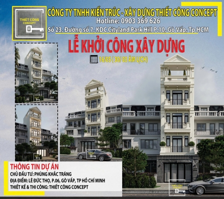 KHỞI CÔNG XÂY DỰNG TRANG’S HOUSE 2026 | THIẾT CÔNG CONCEPT