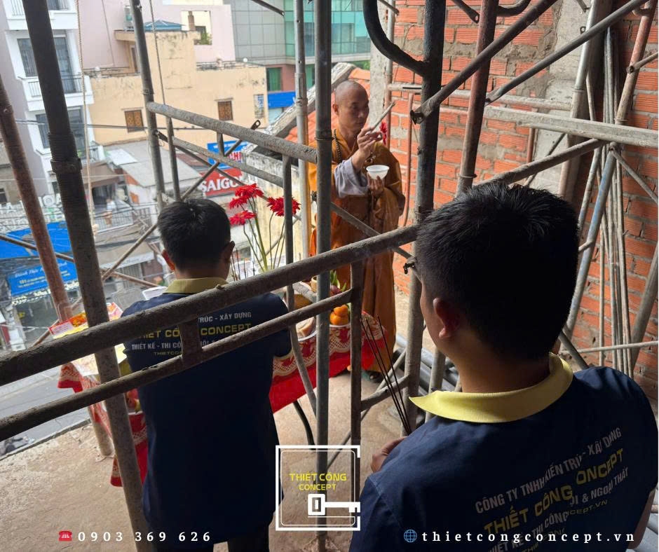 LỄ CÚNG CẤT NÓC – HIEU’S HOUSE