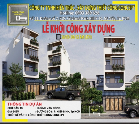 LỄ KHỞI CÔNG DONG’S HOUSE 2026