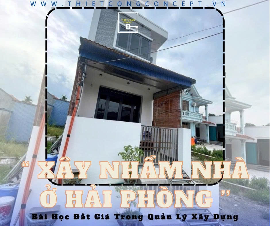 SỰ CỐ XÂY NHẦM NHÀ TRÊN ĐẤT NGƯỜI KHÁC Ở HẢI PHÒNG – BÀI HỌC ĐẮT GIÁ TRONG QUẢN LÝ XÂY DỰNG - TCC