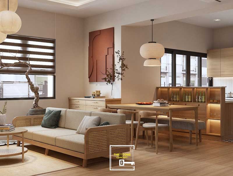 Thiết kế nội thất hiện đại sang trọng và tối giản